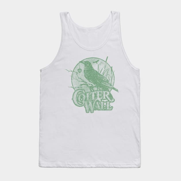 COLTER WAL PAPER//Green solid style Tank Top by Loreatees